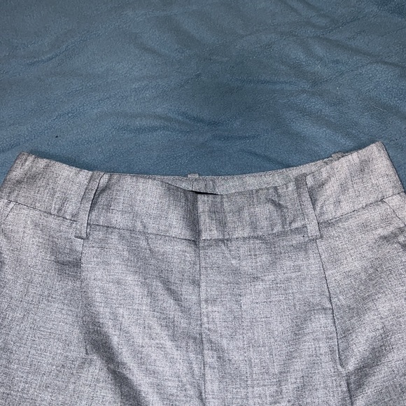 Zara Structured Heather Gray Suit Pant - Picture 3 of 7